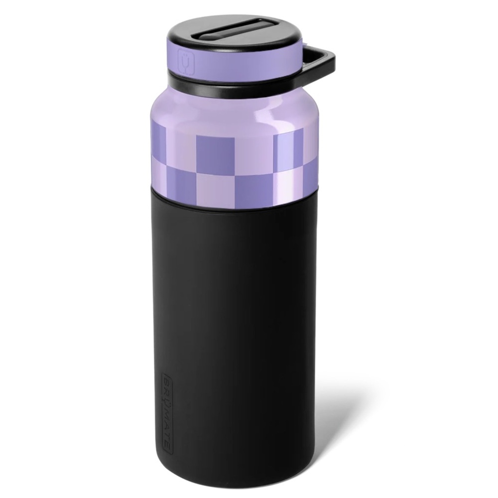 BrüMate Purple checker black Rotera 35oz